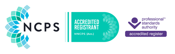 NCPS Accredited Registrant, MNCPS (Acc.), on the Professional Standards Authority accredited register